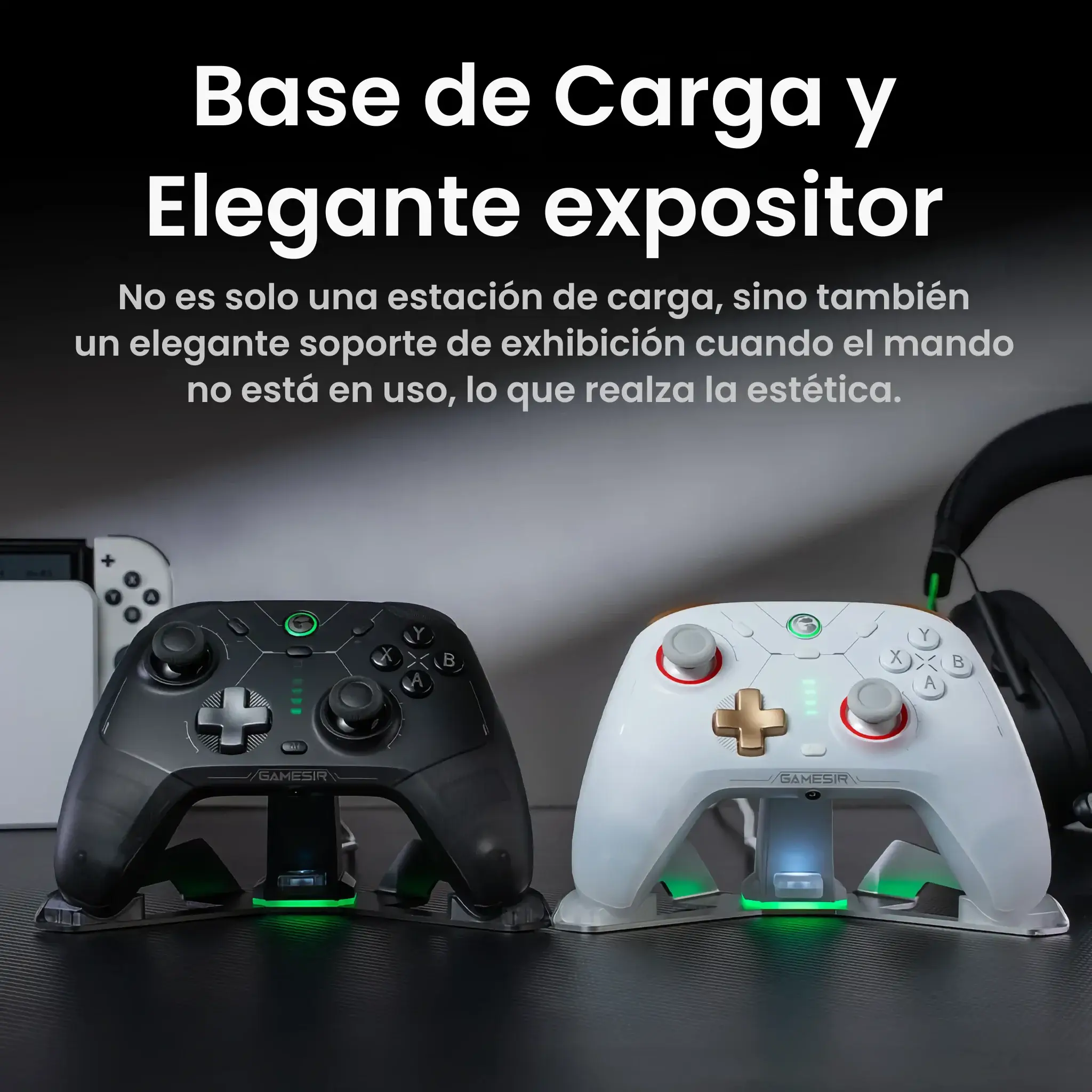 Base_Carga_GameSir_Cyclone_2.03 - GameSir Base de Carga para Cyclone 2 Negro | GameSir.es