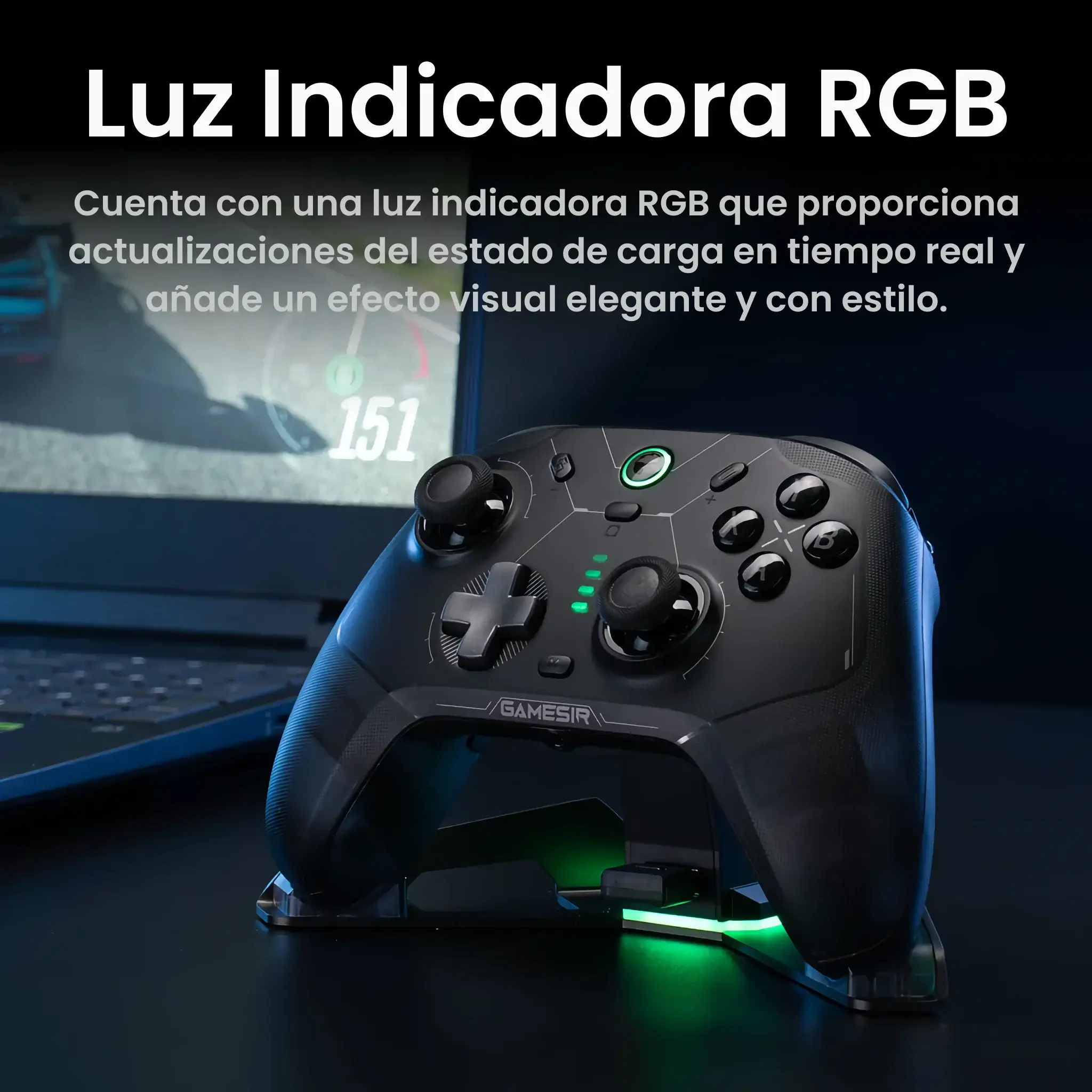 Base_Carga_GameSir_Cyclone_2.05 - GameSir Base de Carga para Cyclone 2 Negro | GameSir.es