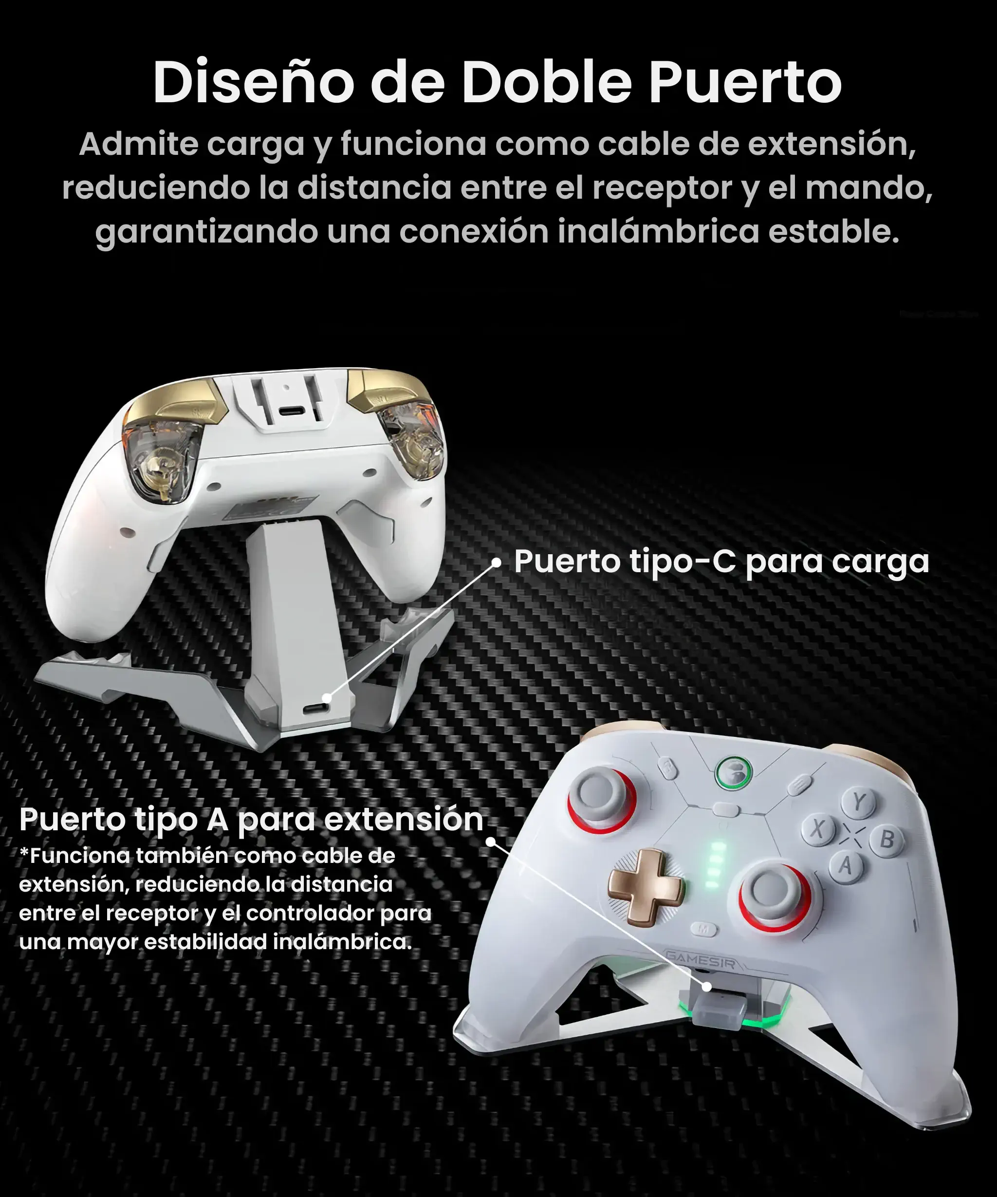 Base_Carga_GameSir_Cyclone_2.06 - GameSir Base de Carga para Cyclone 2 Negro | GameSir.es