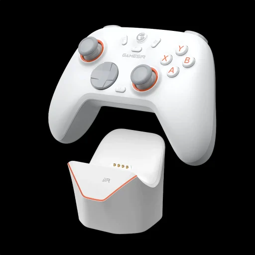 Base_Carga_GameSir_Nova_2_Lite_Super_Nova_Blanco.01 - GameSir Base de Carga para Nova 2 Lite / Super Nova Blanco | GameSir.es