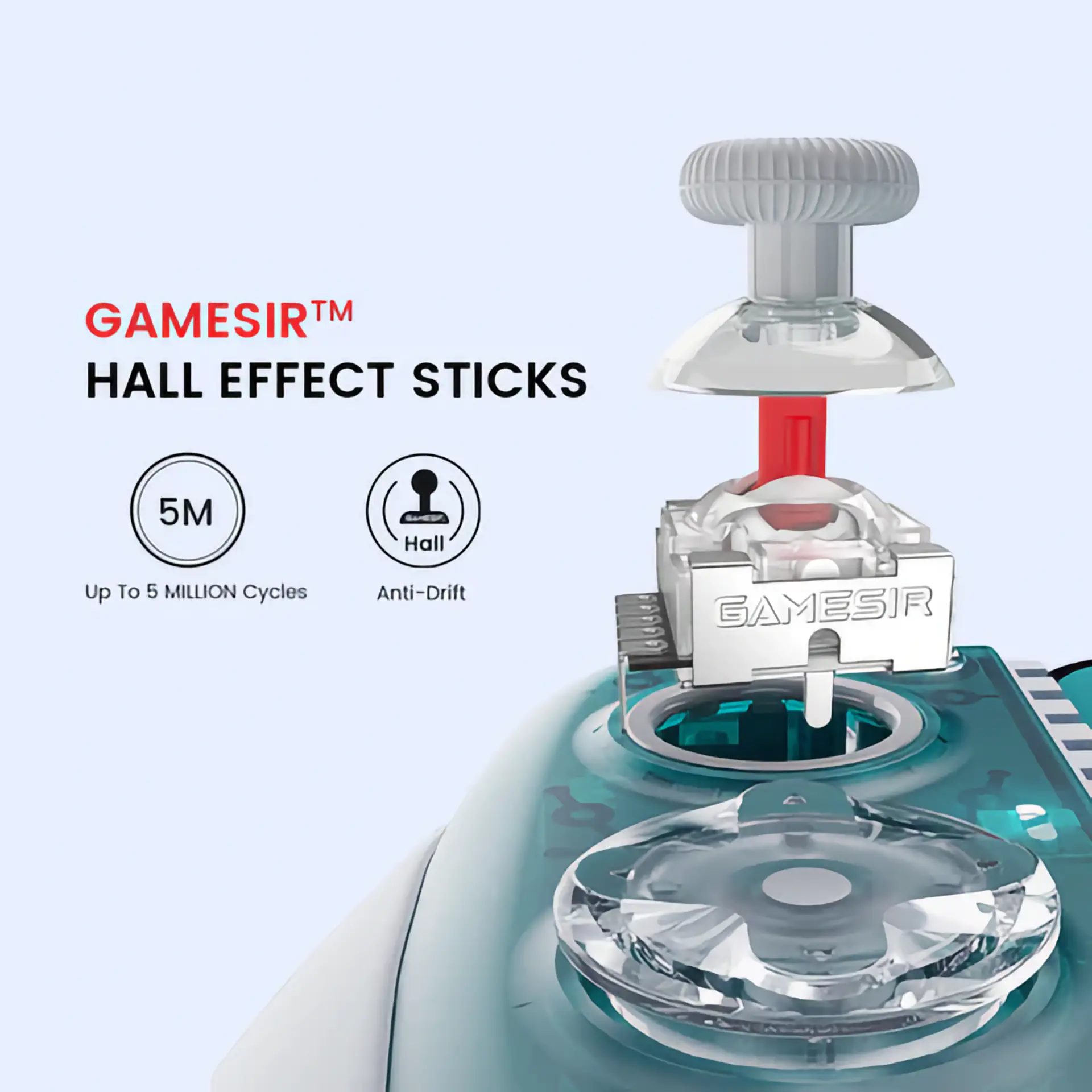 Blog_Mando_Movil_Ventilador_GameSir_X3_Pro.04 - Mando para móvil con ventilador integrado GameSir X3 Pro: diseño moderno, potente en el juego | GameSir.es