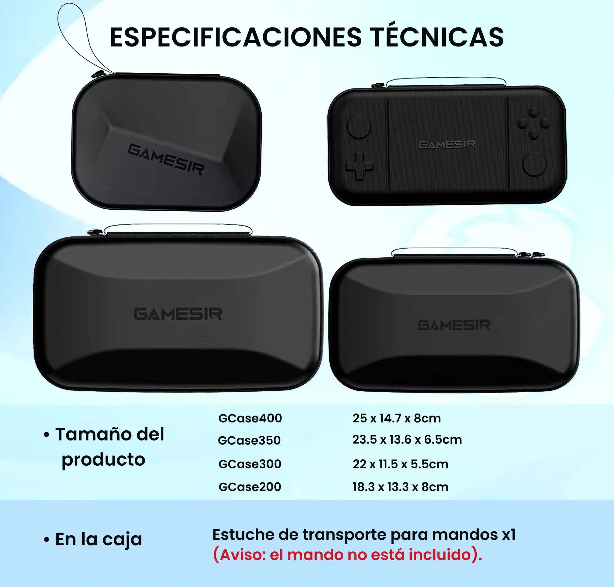 Funda_GameSir.07 - Funda Oficial para Mando GameSir G8 Plus | GameSir.es