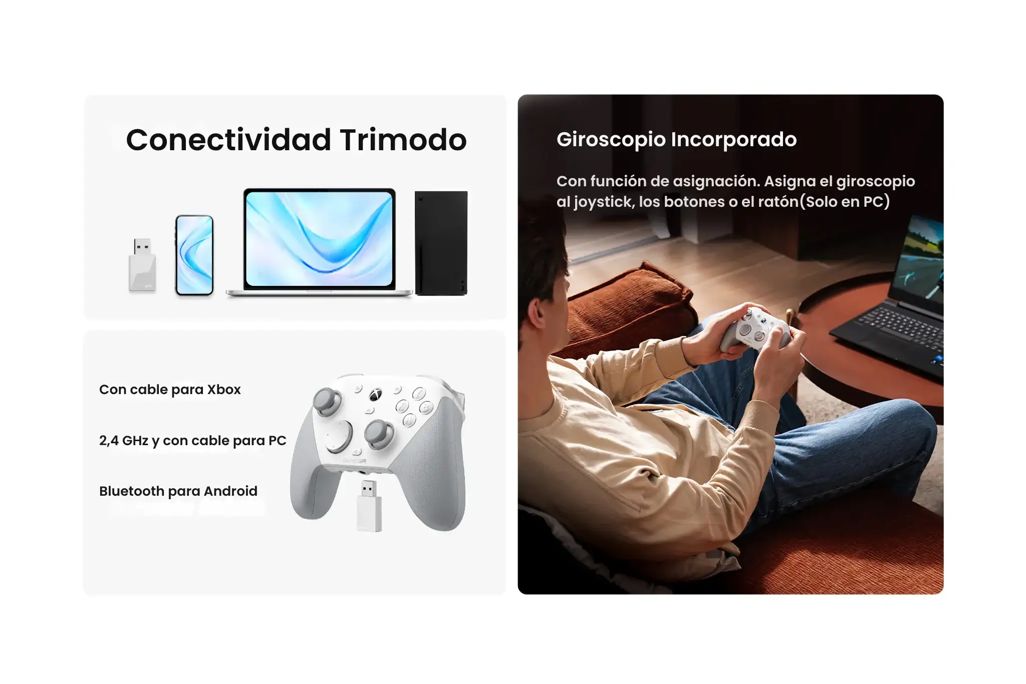 GameSIr_G7_Pro.02 - GameSir G7 Pro - Negro - Mando para Xbox, Android y PC | GameSir.es