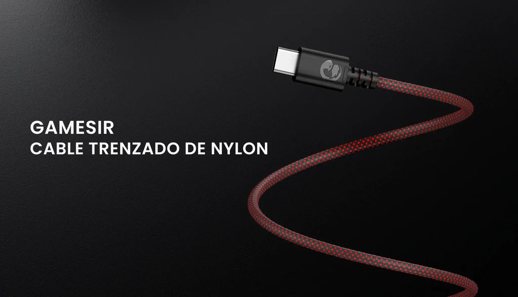 GameSir_Cable_USB_3M.03 - Cable USB Verde Trenzado para Mandos GameSir | GameSir.es