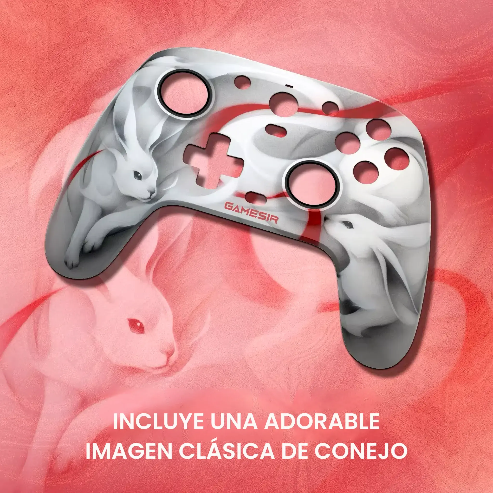 GameSir_Carcasa_Conejo.06 - Carcasa Conejo Edición Limitada Intercambiable para Mandos GameSir | GameSir.es