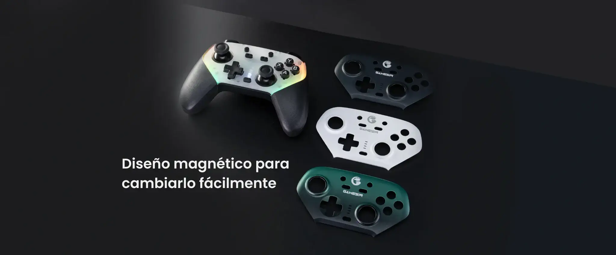 GameSir_Carcasa_Magnetica_Super_Nova.04 - GameSir Carcasa Magnética Super Nova - Gris | GameSir.es