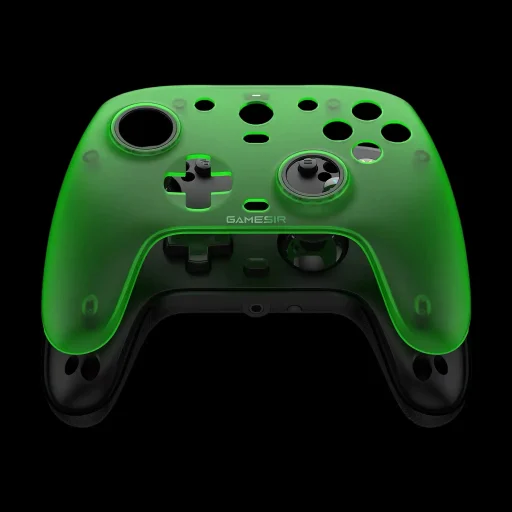 GameSir_Carcasa_Verde_Transparente.02 - Carcasa Verde Transparente Intercambiable para Mandos GameSir | GameSir.es