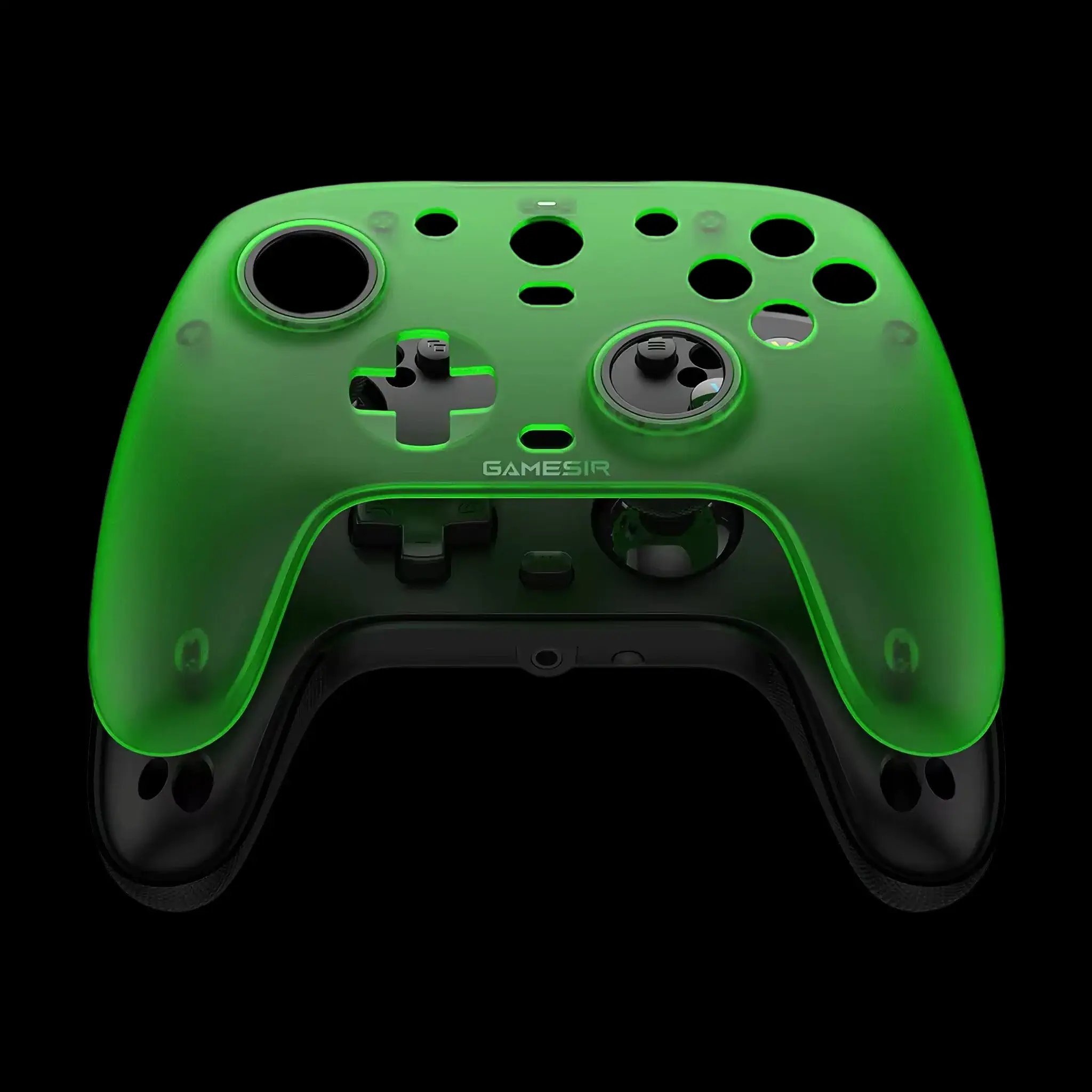 GameSir_Carcasa_Verde_Transparente.02 - Carcasa Verde Transparente Intercambiable para Mandos GameSir | GameSir.es