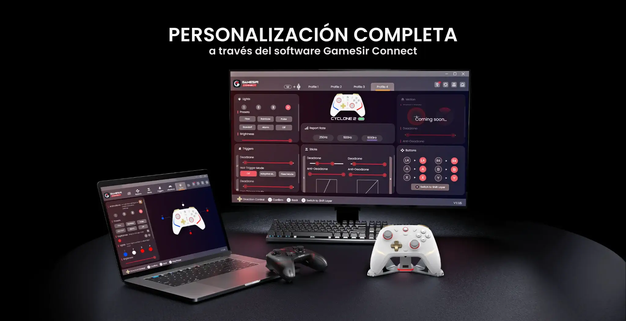 GameSir_Cyclone_2.11 - GameSir Cyclone 2 - Blanco - Mando para PC, Switch y Móvil | GameSir.es