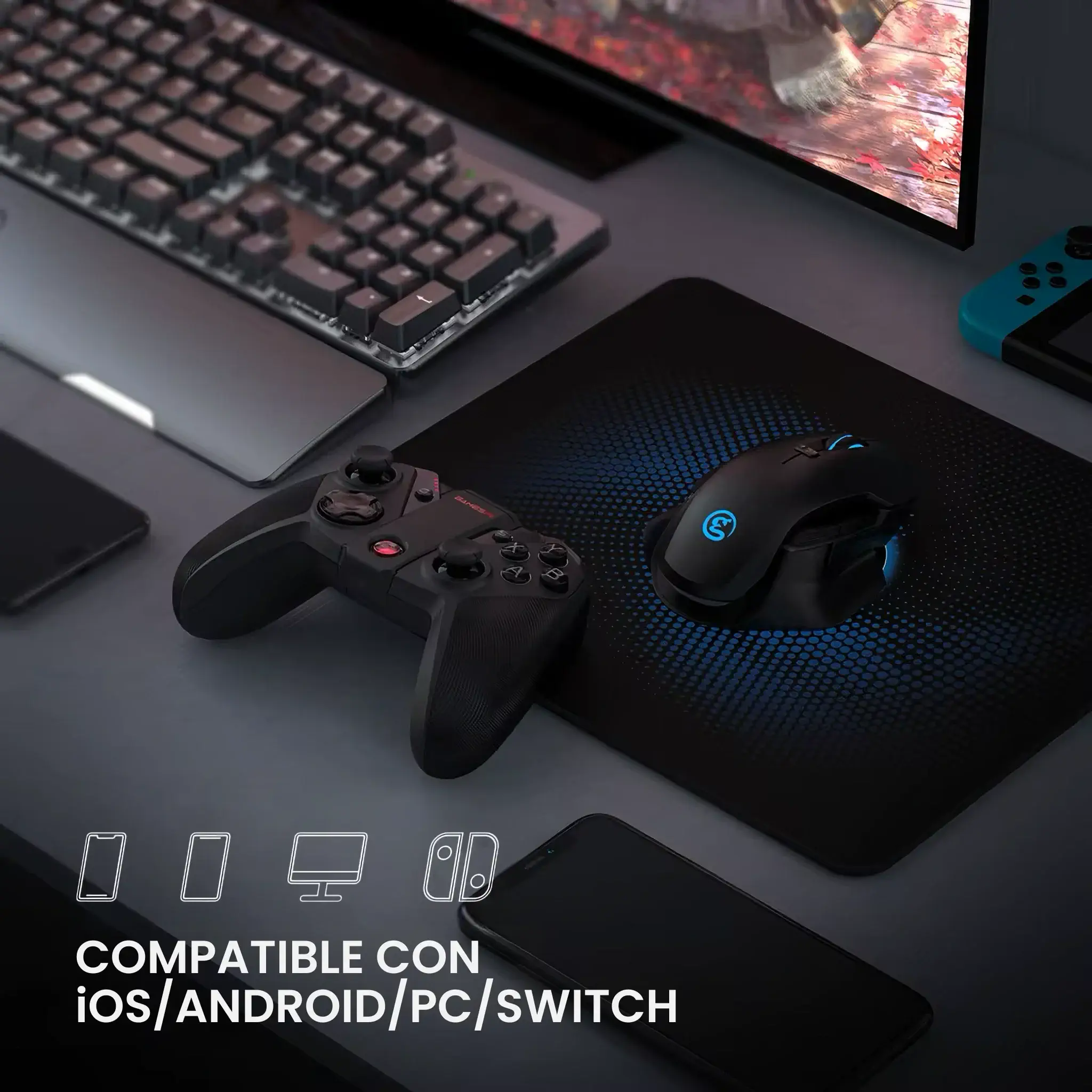 GameSir G4 Pro - Mando para PC, Switch y Móvil GameSir_G4_Pro.10 - GameSir G4 Pro - Mando para PC, Switch y Móvil | GameSir.es
