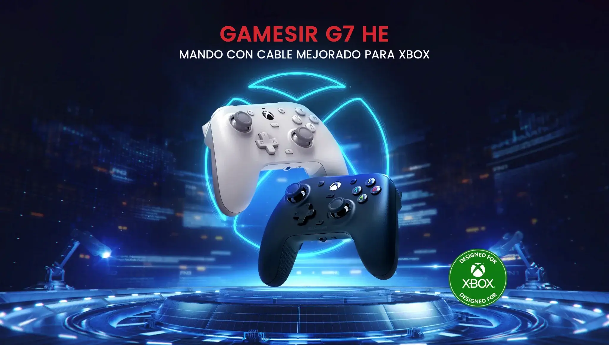 GameSir_G7_HE.01 - GameSir G7 HE - Blanco - Mando para Xbox y PC | GameSir.es
