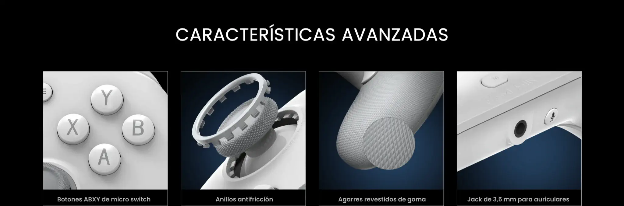 GameSir_G7_HE.09 - GameSir G7 HE - Blanco - Mando para Xbox y PC | GameSir.es