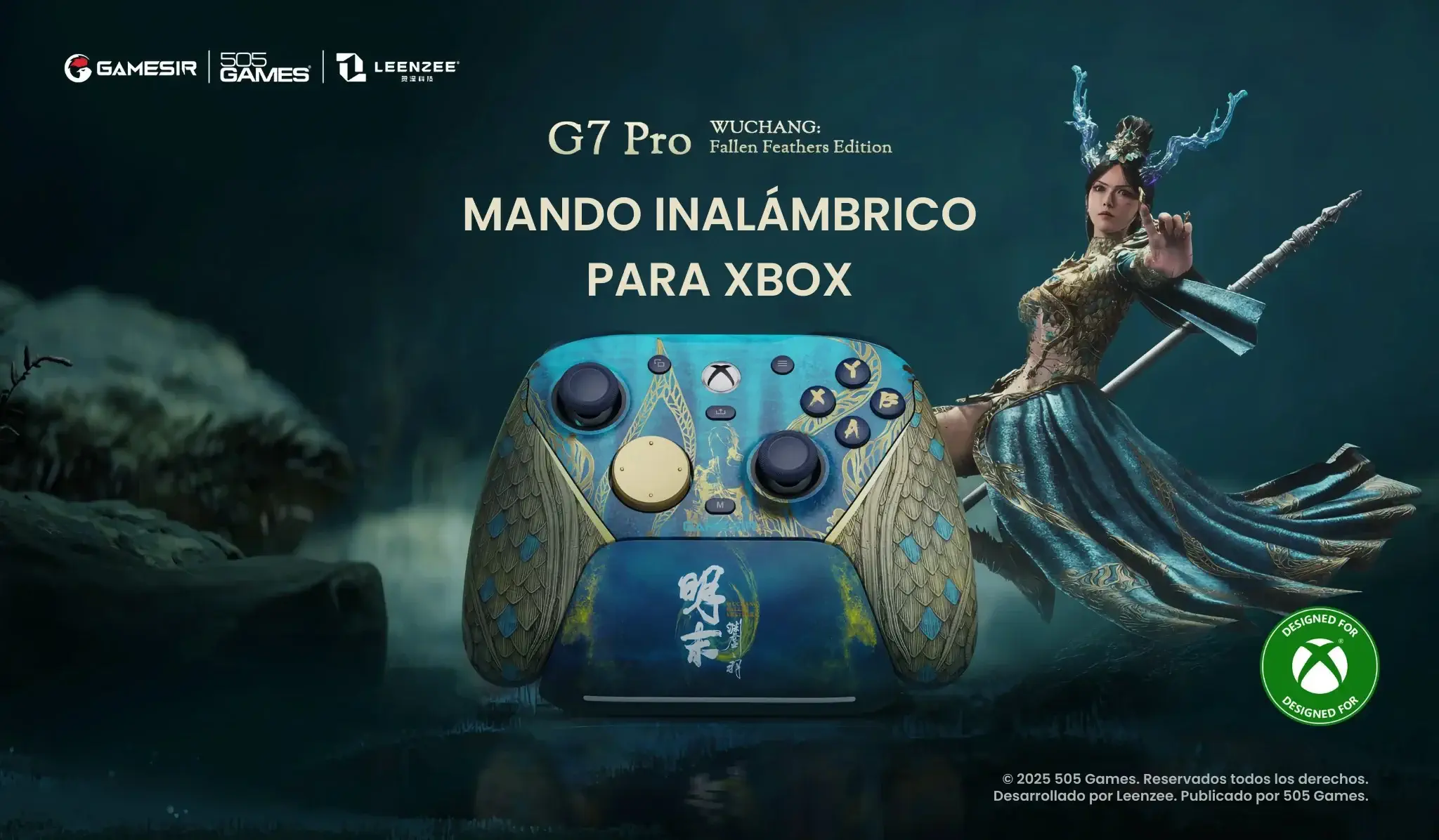 GameSir_G7_Pro_WUCHANG_Fallen_Feathers_Edition.09 - GameSir G7 Pro - Edición WUCHANG: Fallen Feathers - Mando para Xbox, Android y PC | GameSir.es