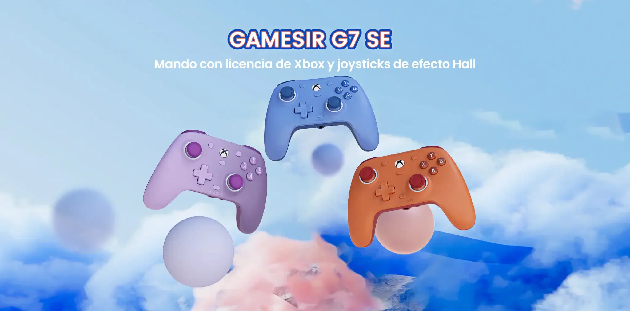 GameSir_G7_SE.01 - GameSir G7 SE - Naranja Vibrante - Mando para Xbox y PC | GameSir.es