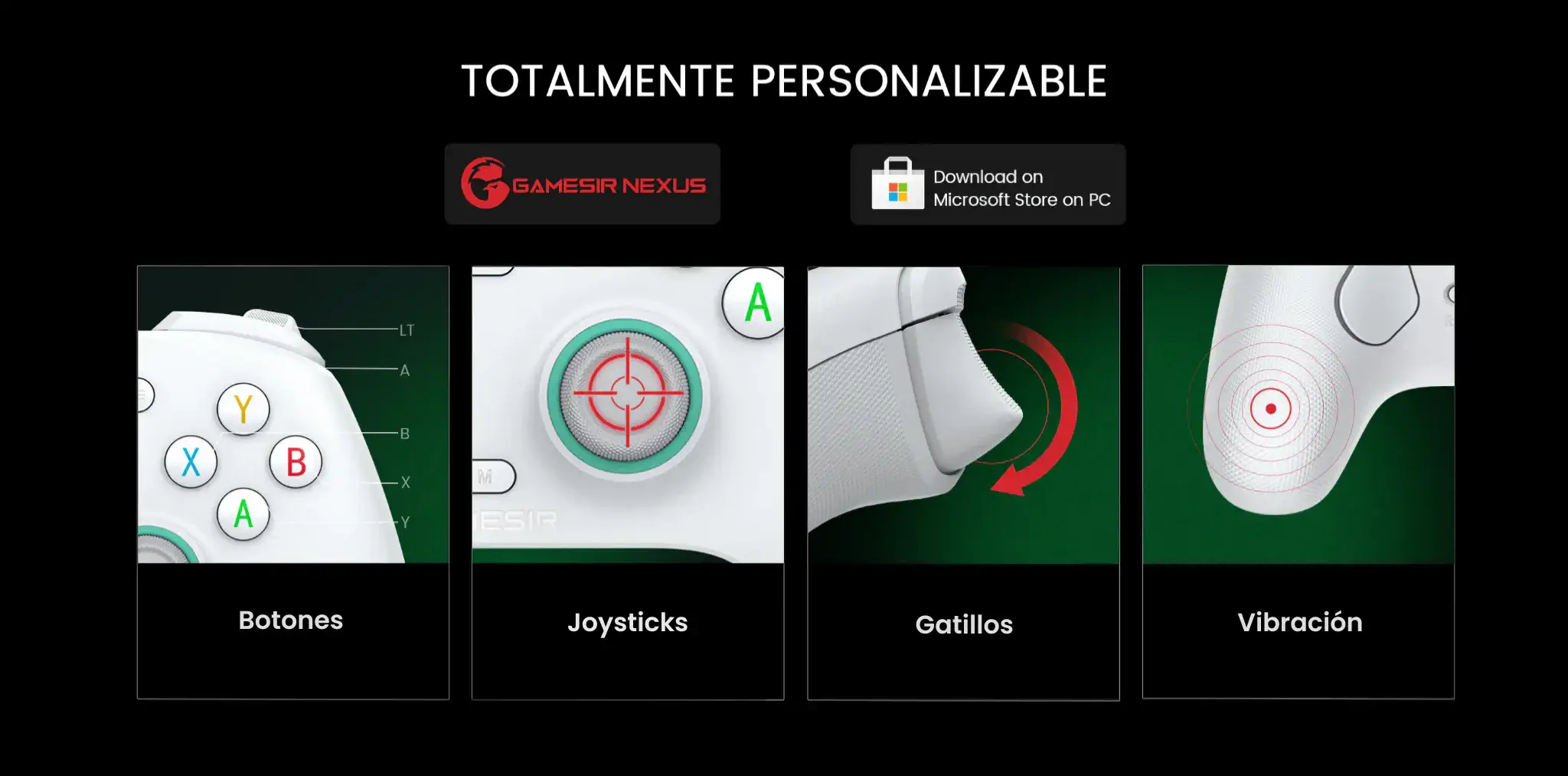 GameSir G7 SE - Blanco - Mando para Xbox y PC GameSir_G7_SE_Blanco.12 - GameSir G7 SE - Blanco - Mando para Xbox y PC | GameSir.es