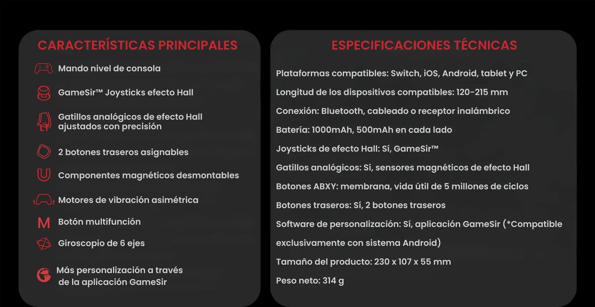 GameSir_G8_Plus.22 - GameSir G8 Plus - Mando para Tablet, Móvil, Switch y PC | GameSir.es