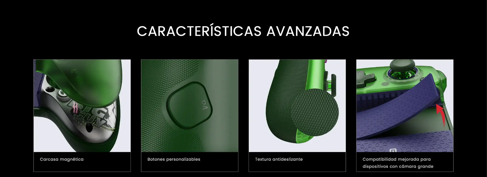 GameSir G8 Plus - Edición Limitada Hulk – Mando para Tablet, Móvil, Switch y PC GameSir_G8_Plus_Hulk.18 - GameSir G8 Plus - Edición Limitada Hulk – Mando para Tablet, Móvil, Switch y PC | GameSir.es