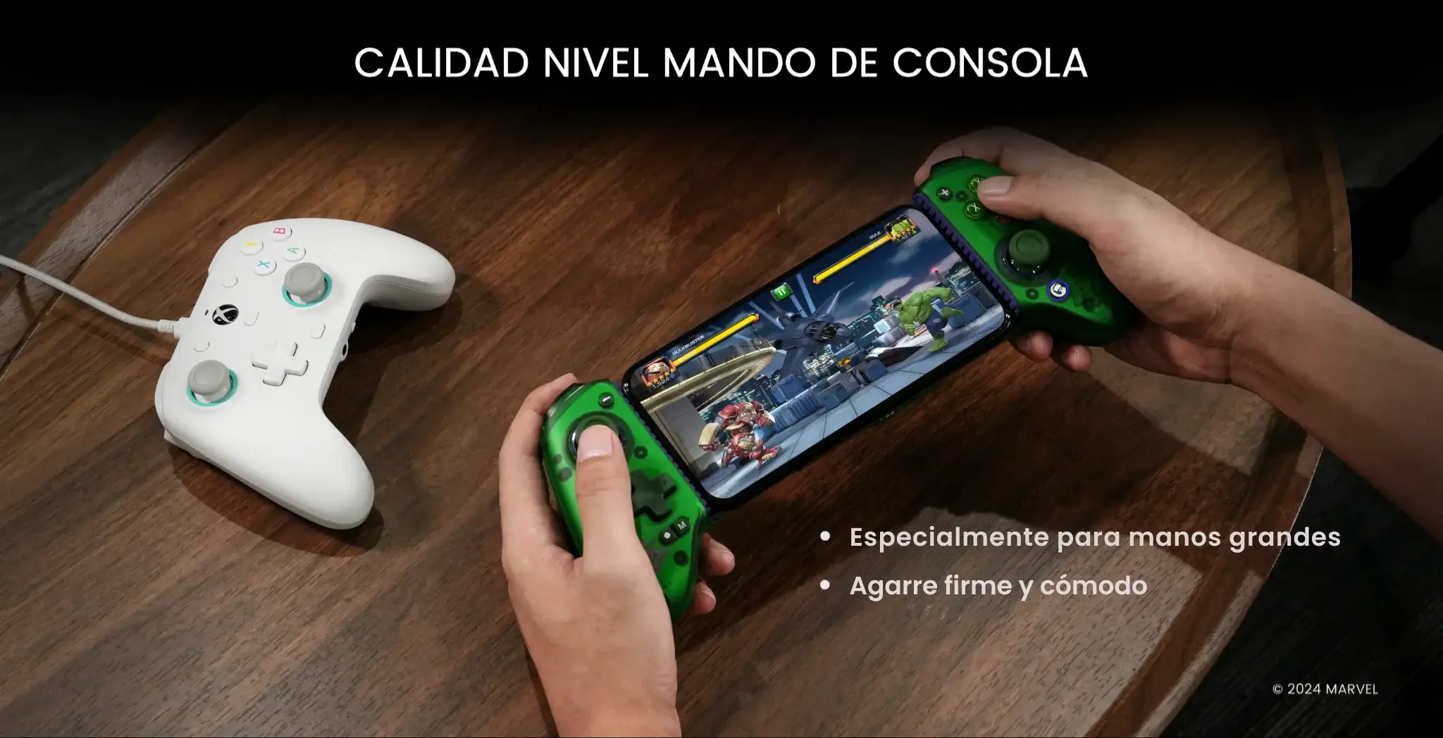 GameSir G8 Plus - Edición Limitada Hulk – Mando para Tablet, Móvil, Switch y PC GameSir_G8_Plus_Hulk.19 - GameSir G8 Plus - Edición Limitada Hulk – Mando para Tablet, Móvil, Switch y PC | GameSir.es