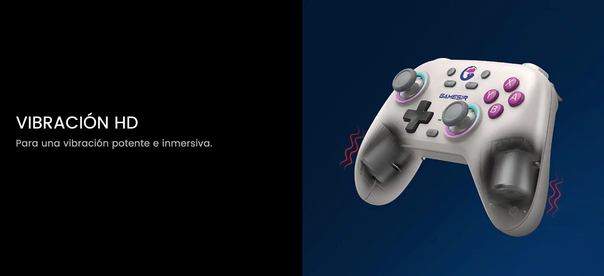 GameSir_Nova.03 - GameSir Nova - Azul Neón - Mando para Switch, PC y Móvil | GameSir.es