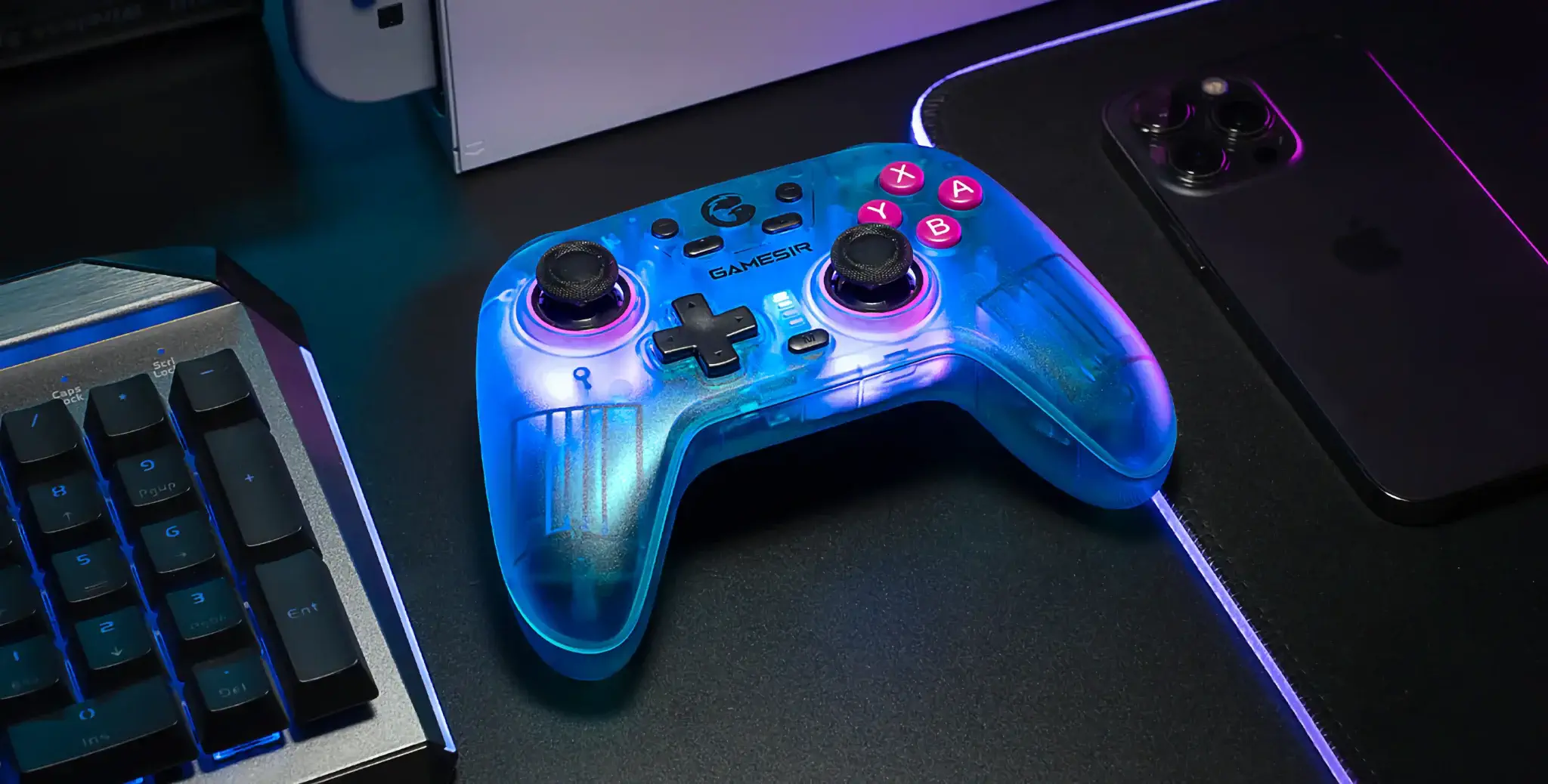 GameSir_Nova.07 - GameSir Nova - Azul Neón - Mando para Switch, PC y Móvil | GameSir.es