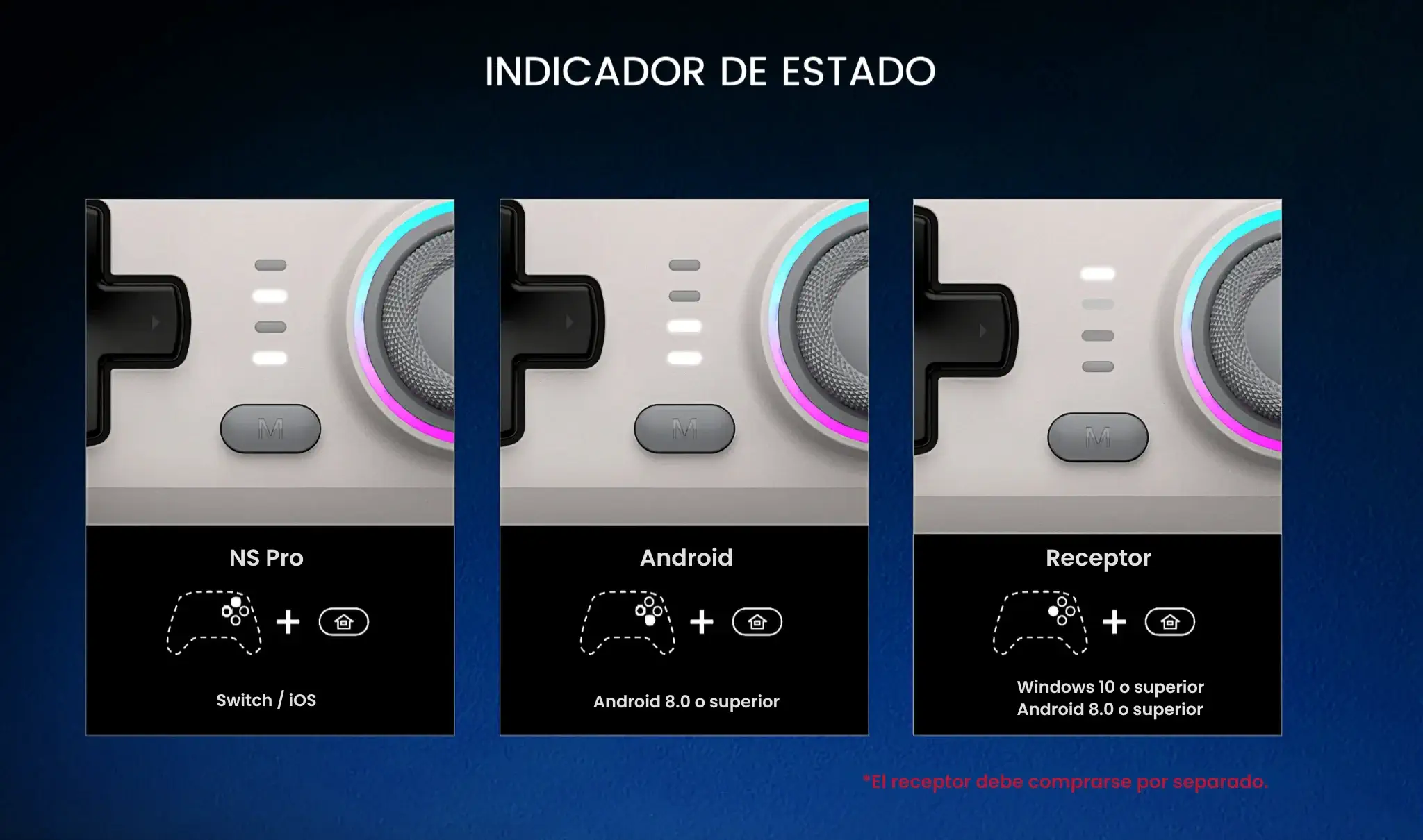GameSir_Nova.09 - GameSir Nova - Azul Neón - Mando para Switch, PC y Móvil | GameSir.es