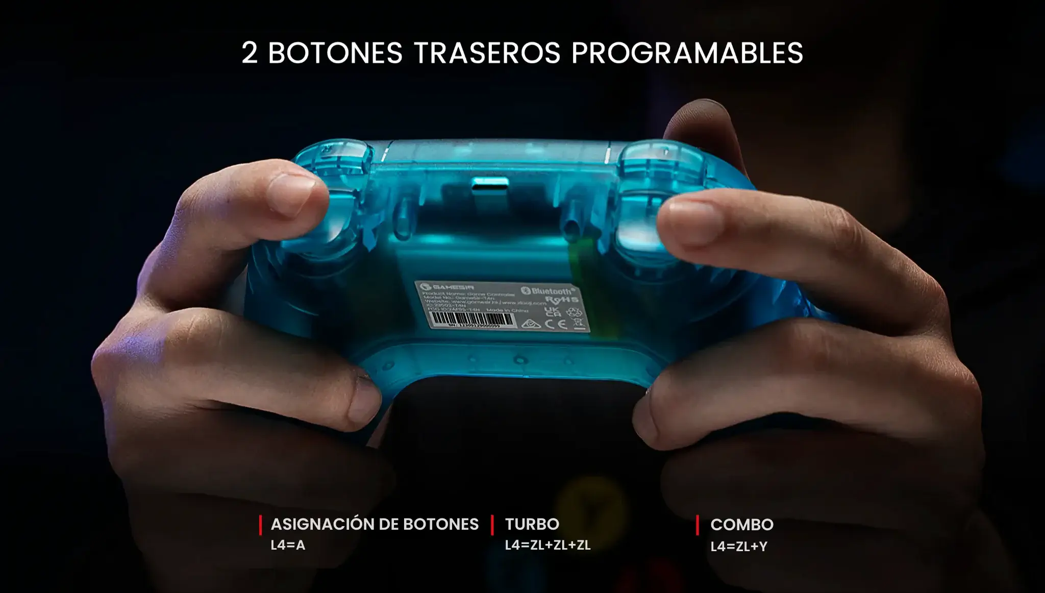 GameSir_Nova.10 - GameSir Nova - Azul Neón - Mando para Switch, PC y Móvil | GameSir.es