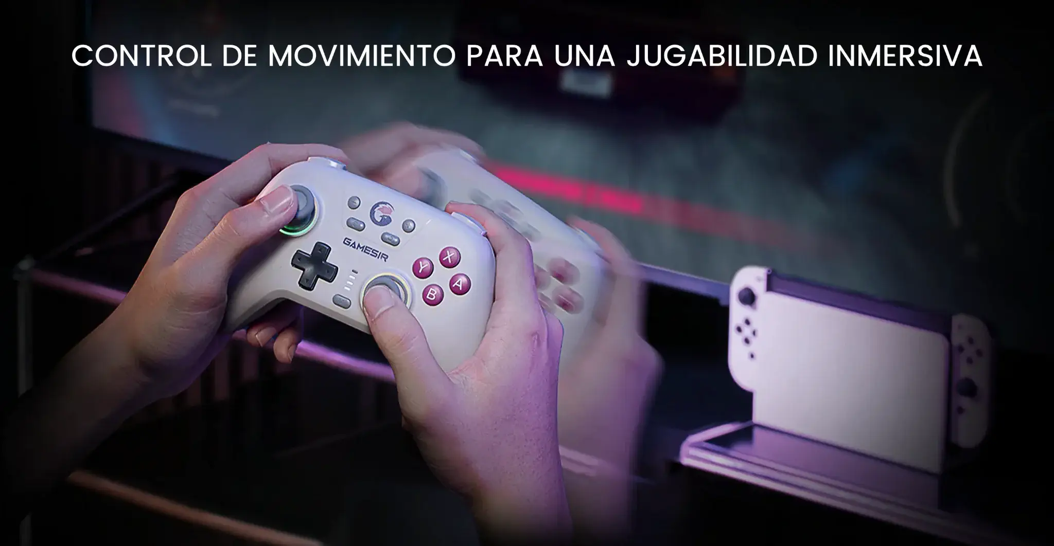 GameSir_Nova.11 - GameSir Nova - Azul Neón - Mando para Switch, PC y Móvil | GameSir.es