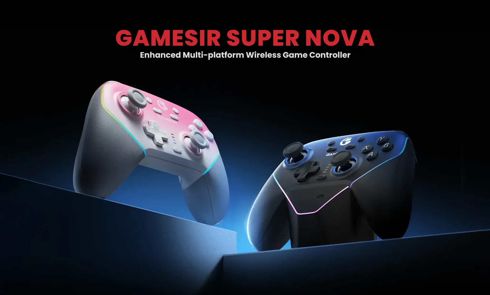 GameSir_Super_Nova.01 - GameSir Super Nova - Rosa - Mando para PC, Switch y Móvil | GameSir.es