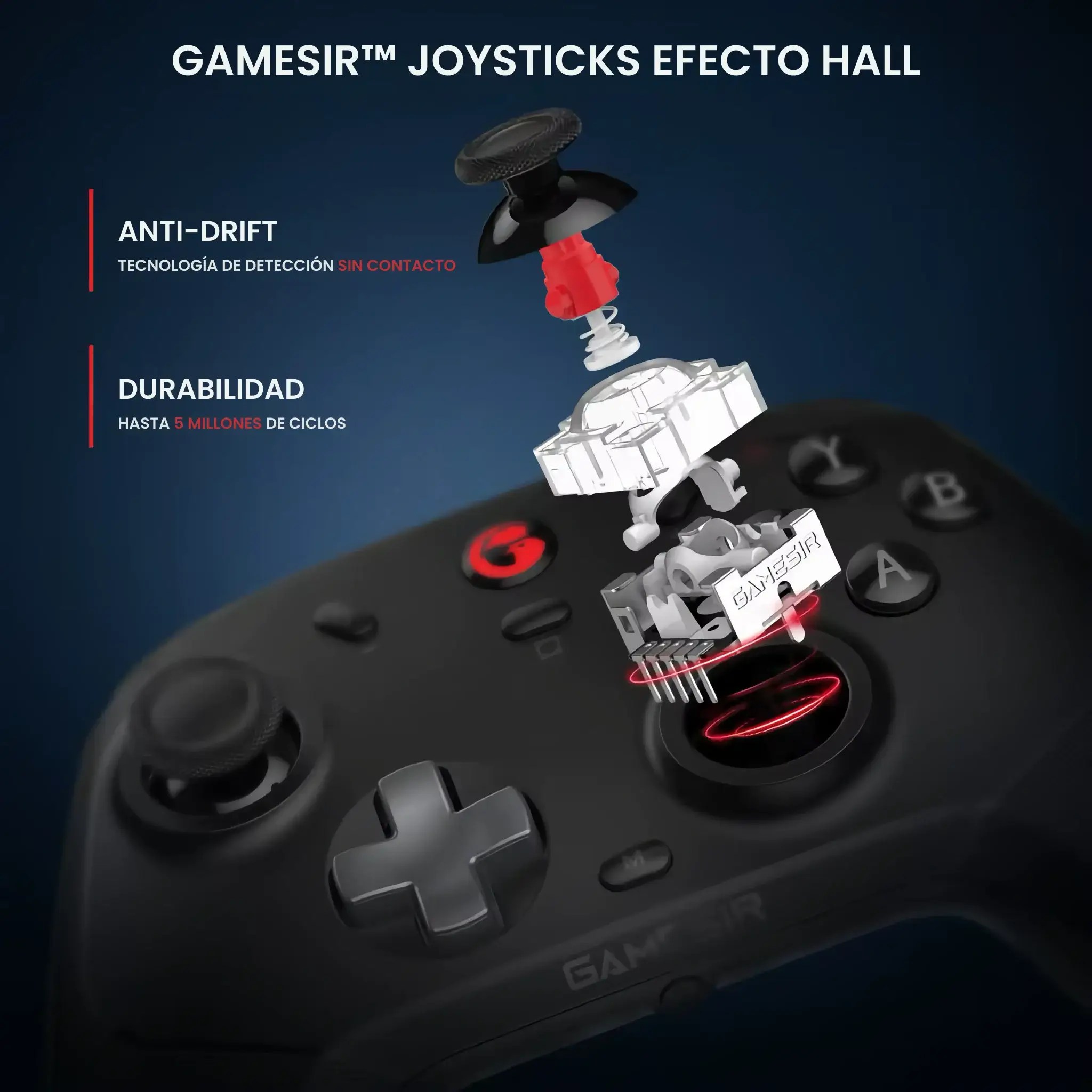 GameSir_T4_Cyclone_Pro.03 - GameSir T4 Cyclone Pro - Blanco - Mando para PC, Switch y Móvil | GameSir.es