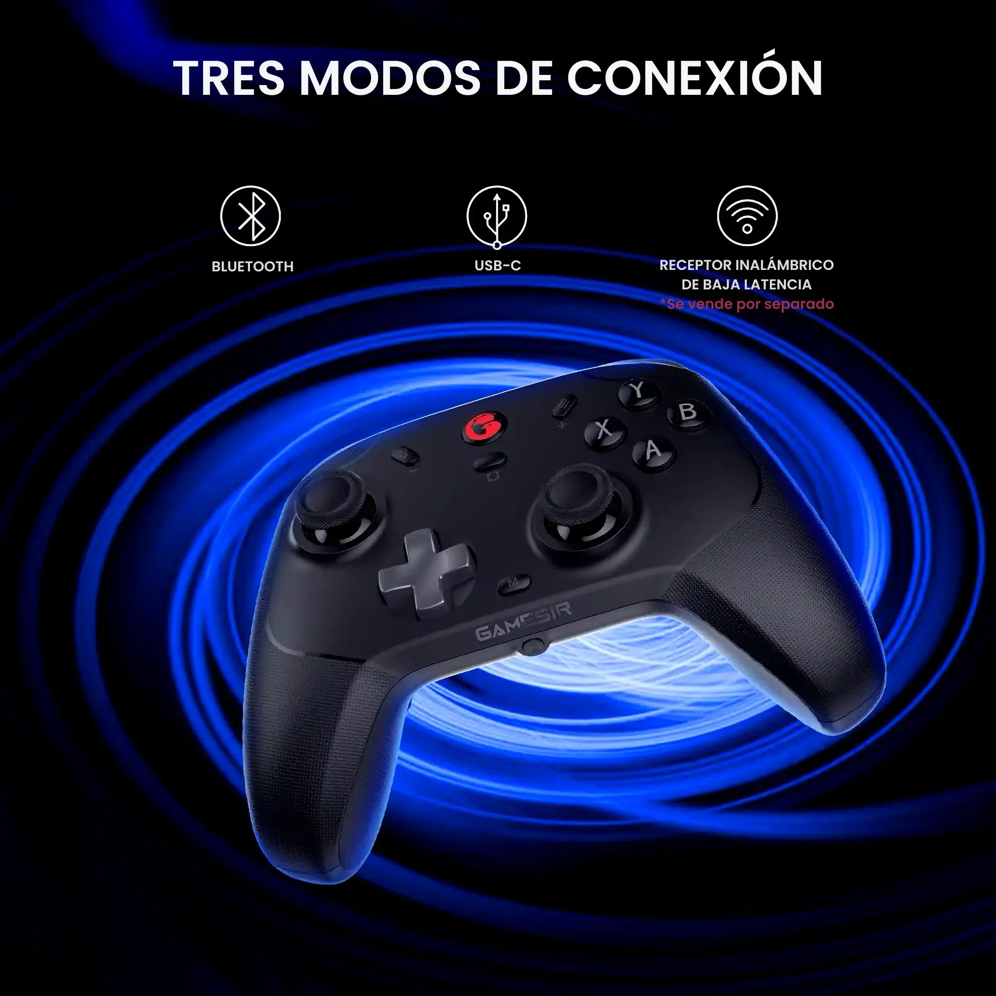 GameSir_T4_Cyclone_Pro.07 - GameSir T4 Cyclone Pro - Blanco - Mando para PC, Switch y Móvil | GameSir.es