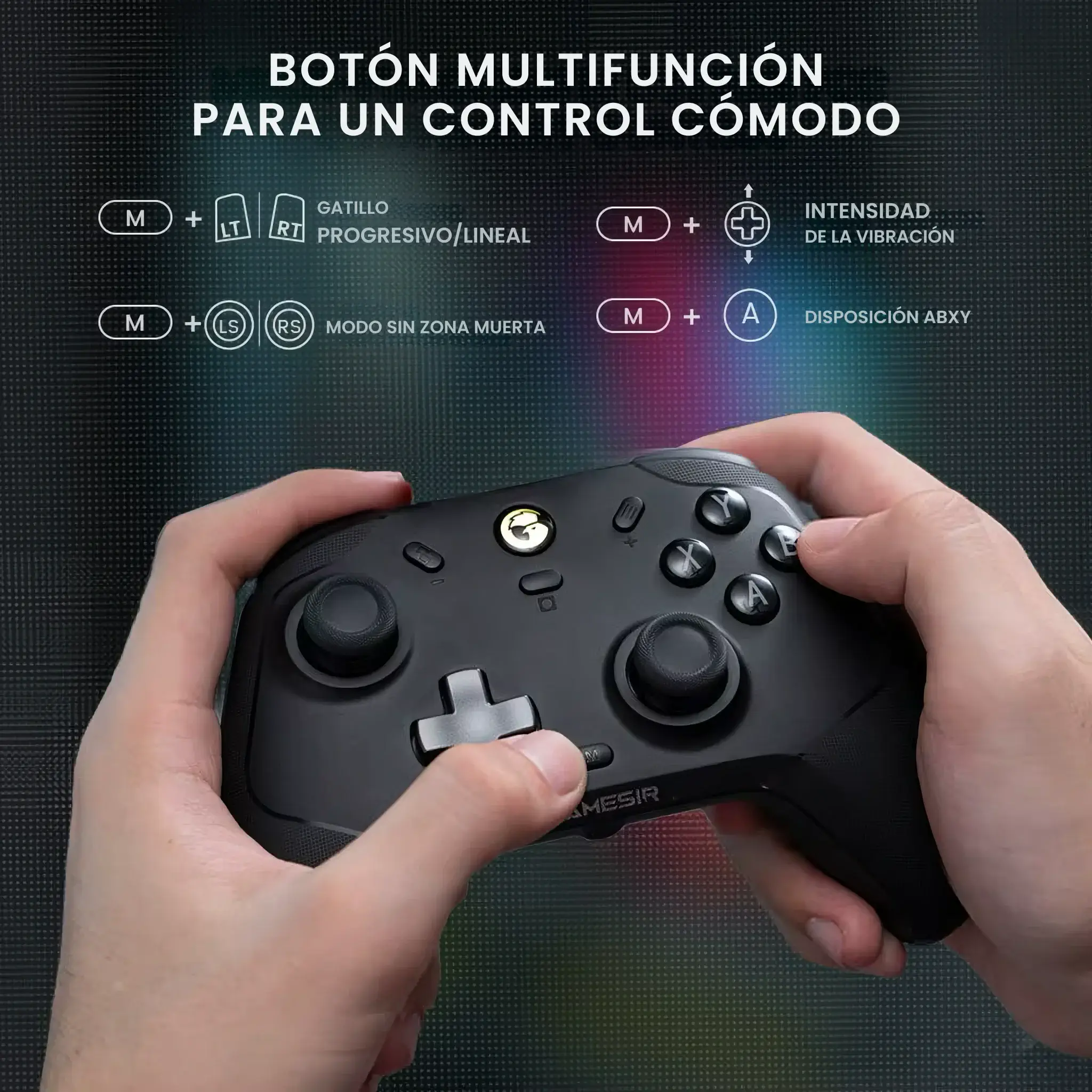 GameSir_T4_Cyclone_Pro.09 - GameSir T4 Cyclone Pro - Blanco - Mando para PC, Switch y Móvil | GameSir.es