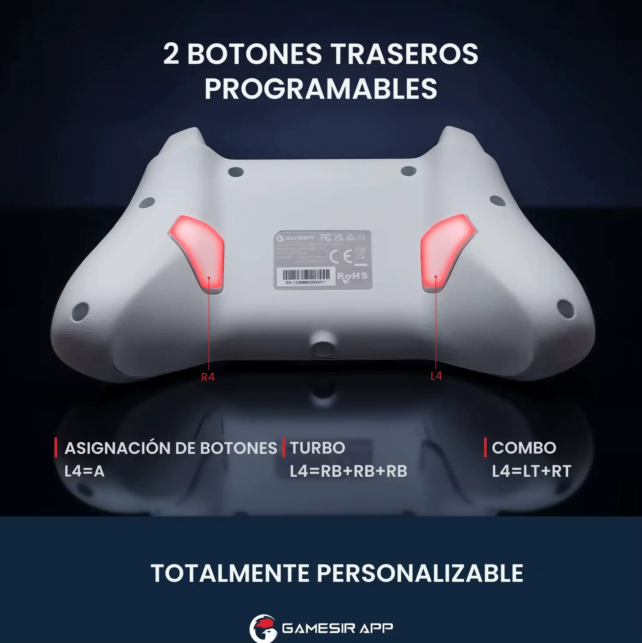 GameSir_T4_Cyclone_Pro.11 - GameSir T4 Cyclone Pro - Blanco - Mando para PC, Switch y Móvil | GameSir.es