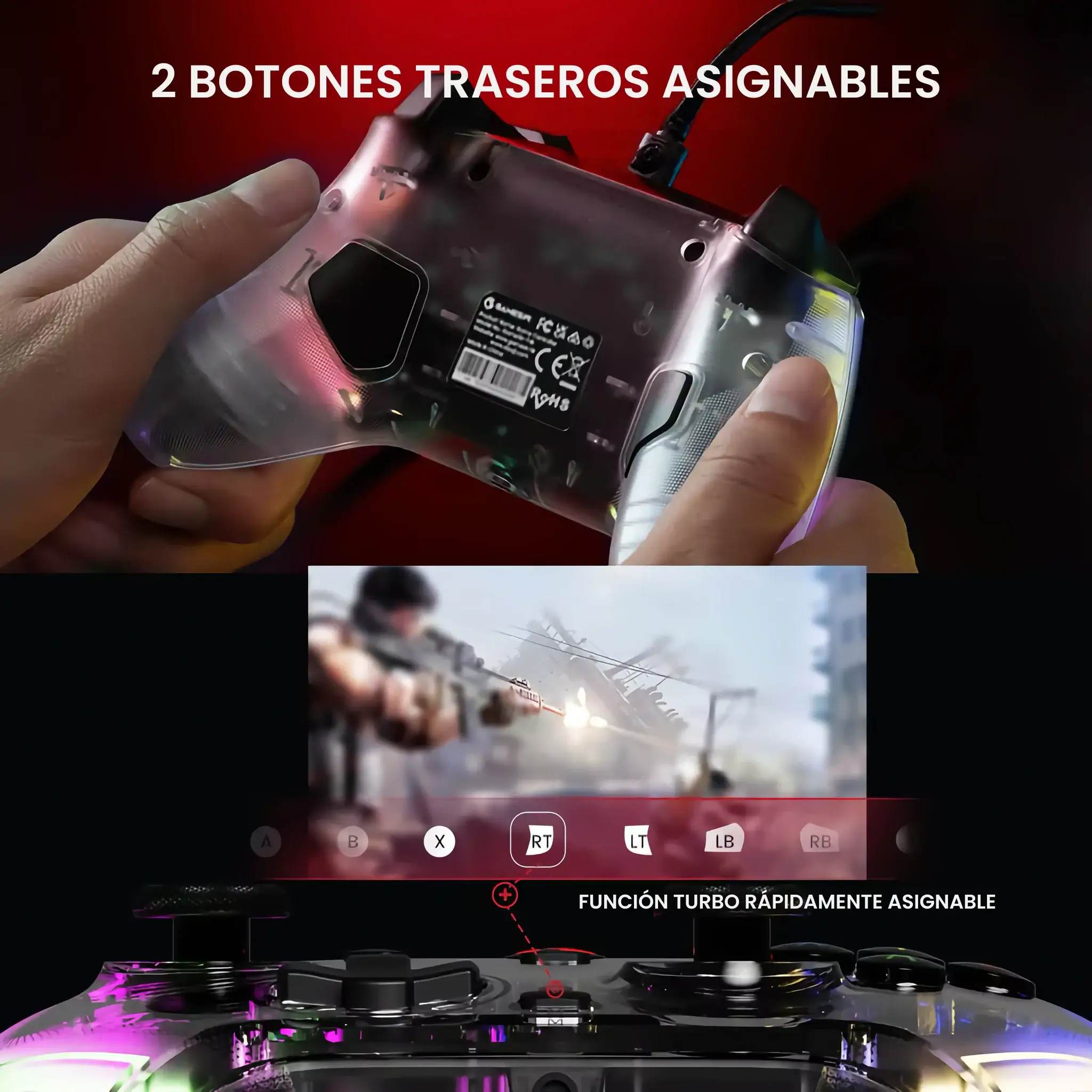 GameSir T4 Kaleid - Mando para PC, Switch y Android GameSir_T4_Kaleid.13 - GameSir T4 Kaleid - Mando para PC, Switch y Android | GameSir.es