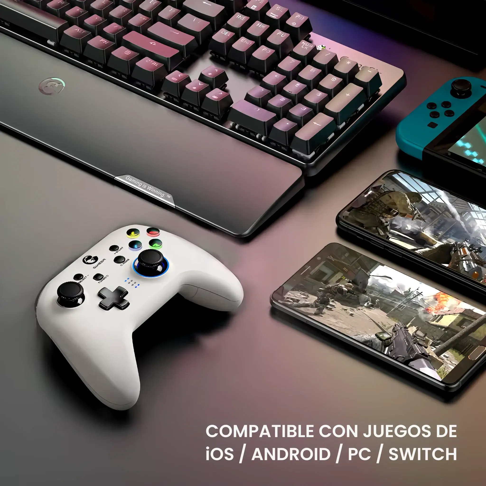 GameSir_T4_Pro_Blanco.10 - GameSir T4 Pro - Blanco - Mando para PC, Switch y Móvil | GameSir.es