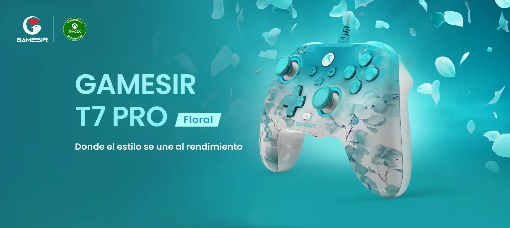 GameSir_T7_Pro_Floral.05 - GameSir T7 Pro Floral - Mando para Xbox y PC | GameSir.es