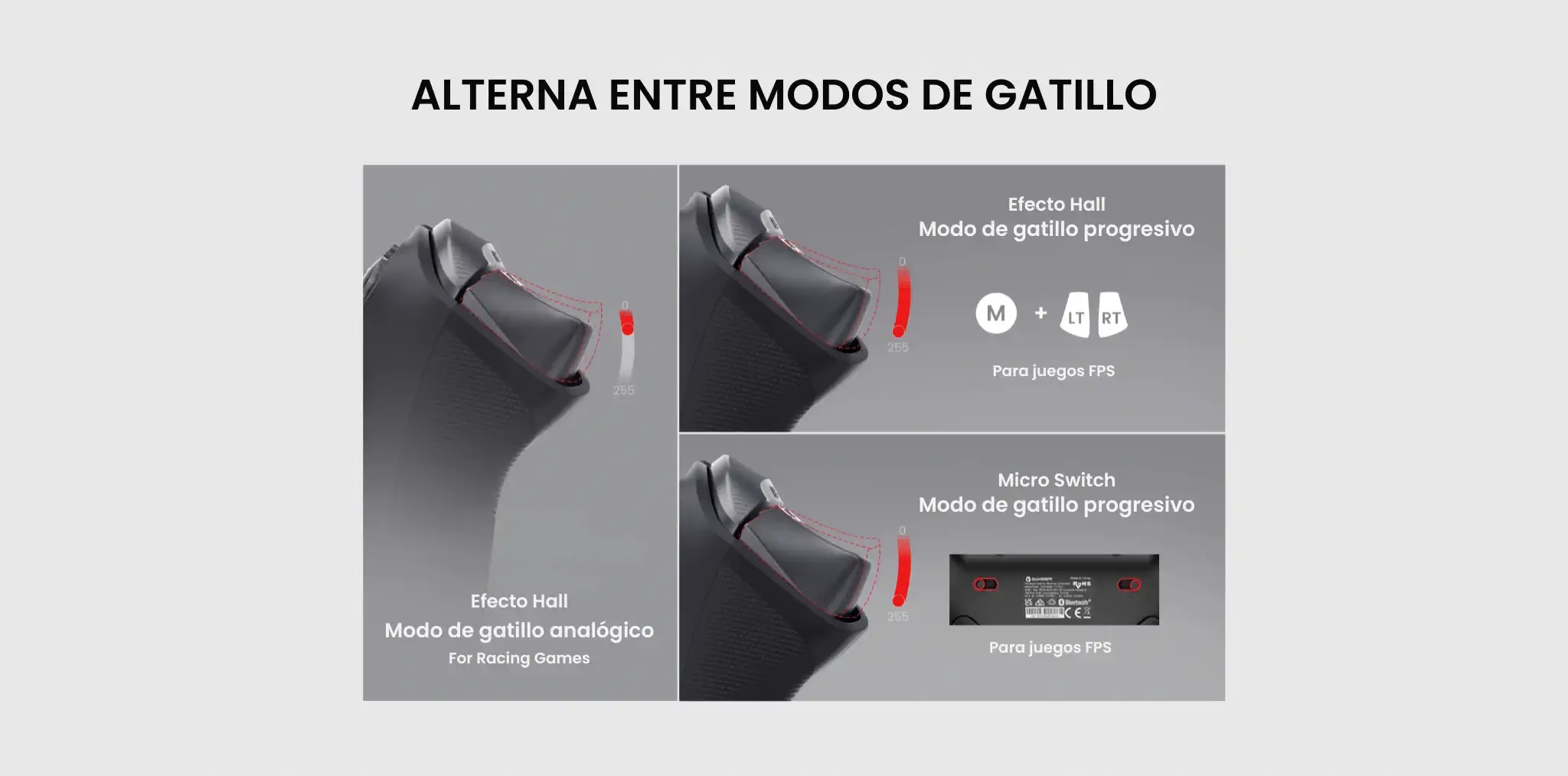 GameSir Tarantula Pro - Mando para PC, Switch y Móvil GameSir_Tarantula_Pro.10 - GameSir Tarantula Pro - Mando para PC, Switch y Móvil | GameSir.es