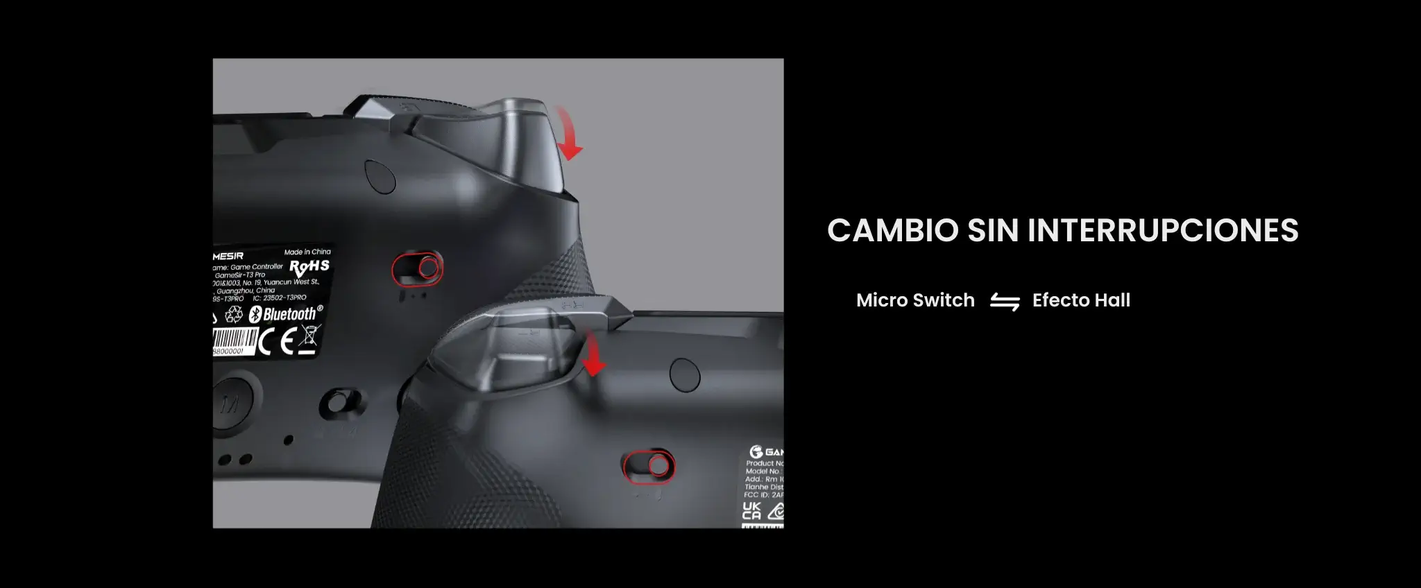 GameSir Tarantula Pro - Mando para PC, Switch y Móvil GameSir_Tarantula_Pro.11 - GameSir Tarantula Pro - Mando para PC, Switch y Móvil | GameSir.es