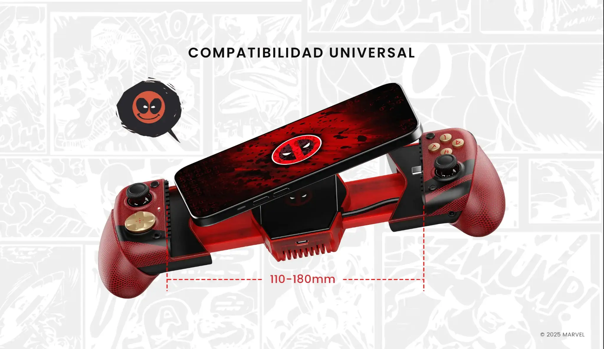 GameSir X3 Pro - Edición Limitada DeadPool - Mando para Móvil GameSir_X3_Pro_DeadPool.13 - GameSir X3 Pro - Edición Limitada DeadPool - Mando para Móvil | GameSir.es