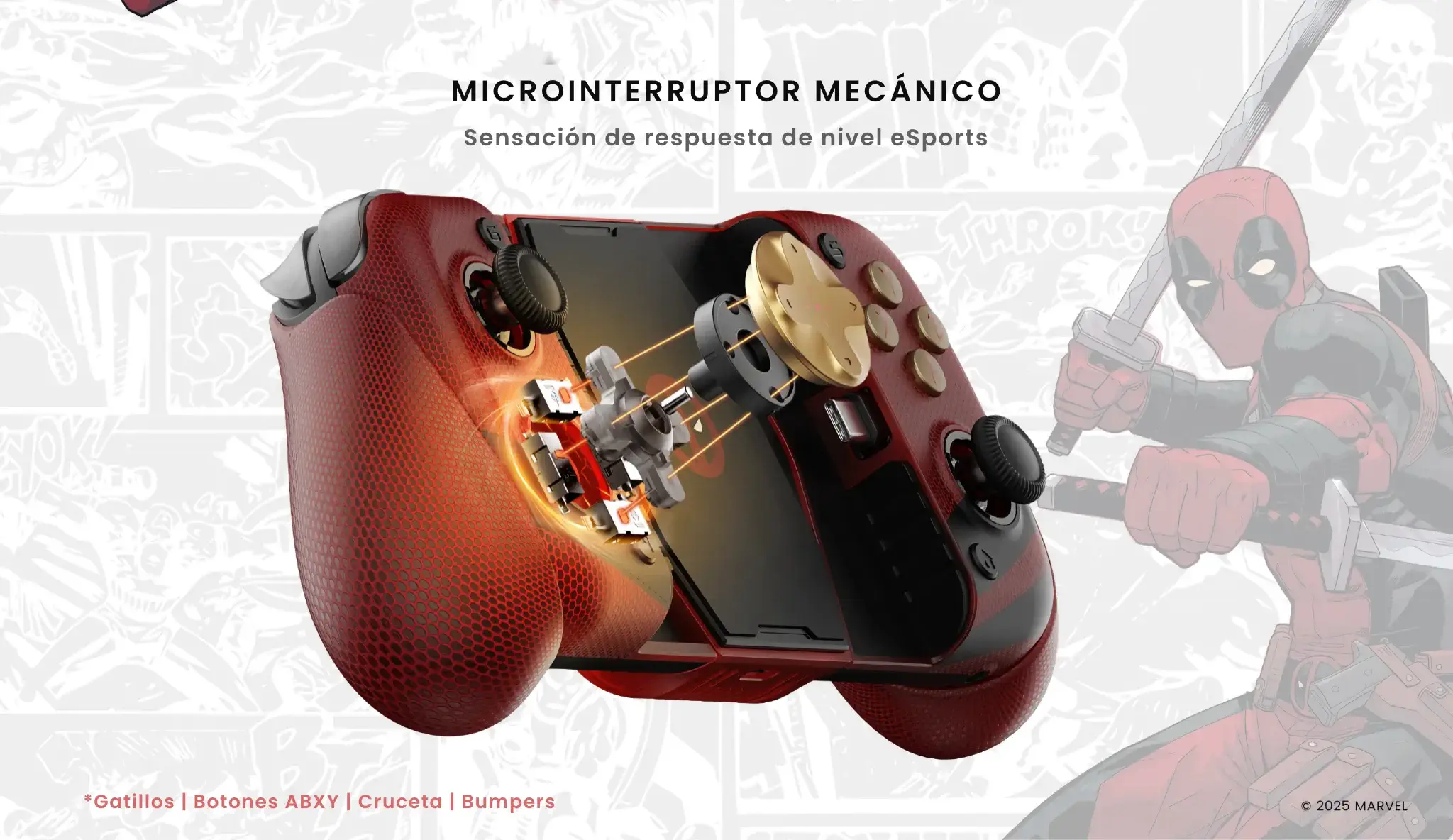 GameSir X3 Pro - Edición Limitada DeadPool - Mando para Móvil GameSir_X3_Pro_DeadPool.15 - GameSir X3 Pro - Edición Limitada DeadPool - Mando para Móvil | GameSir.es