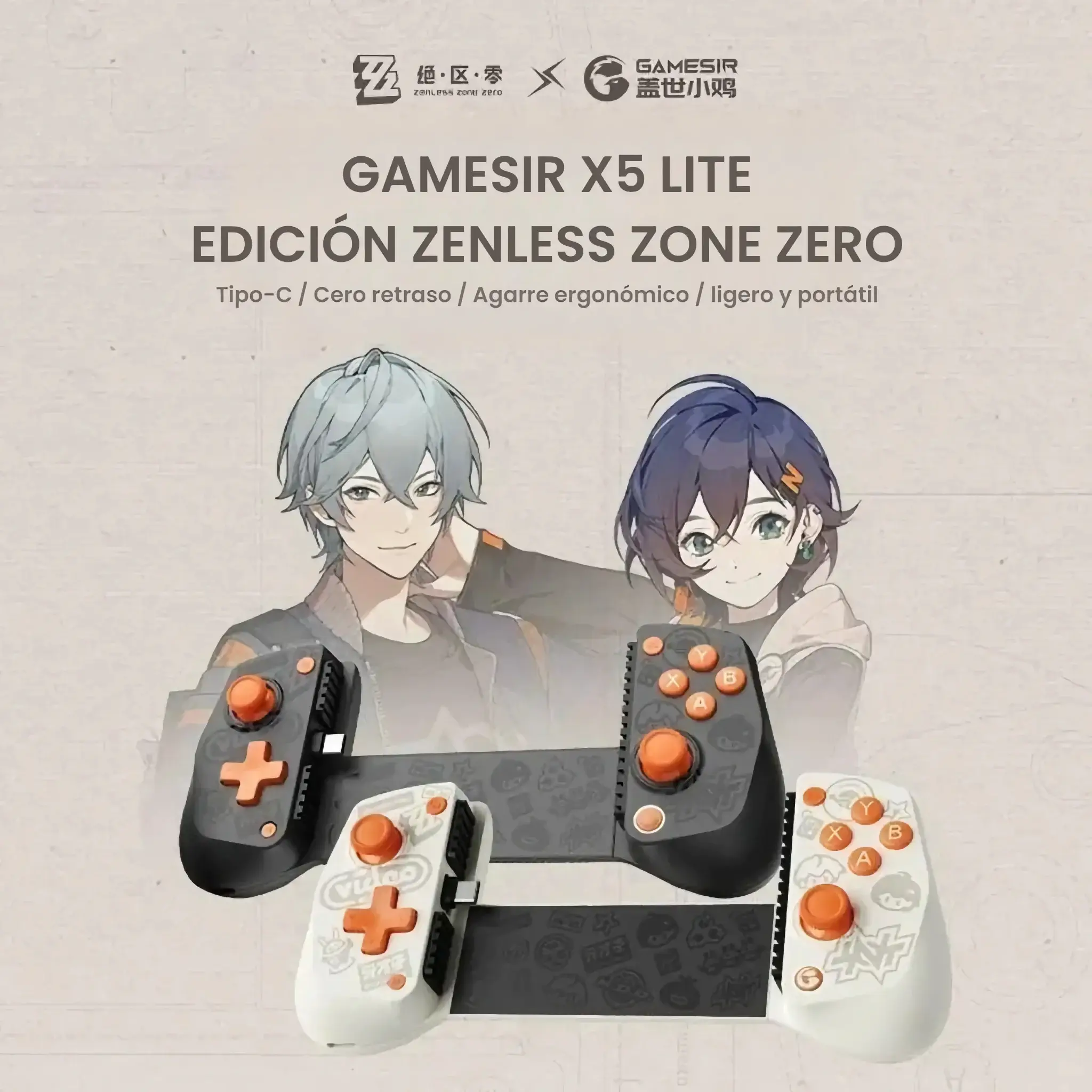 GameSir X5 Lite - Edición Zenless Zone Zero - Negro - Mando para Móvil y Tablet GameSir_X5_Lite_Edicion_Zenless_Zone_Zero.01 - GameSir X5 Lite - Edición Zenless Zone Zero - Negro | GameSir.es